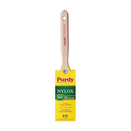 Purdy Purdy Nylox Elasco 2 in. Soft Flat Trim Paint Brush 144100220